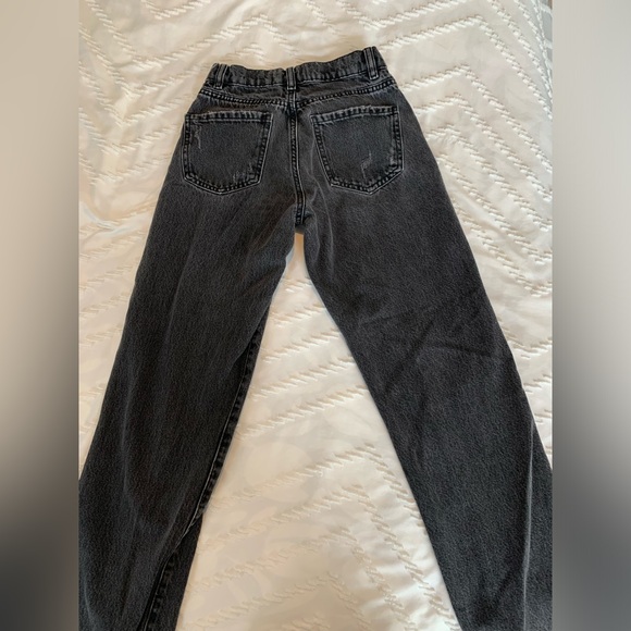 -GARAGE black straight leg jeans - Picture 4 of 5